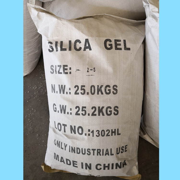 25kg bulk pack desiccant packing use moisture adsorption silica gel